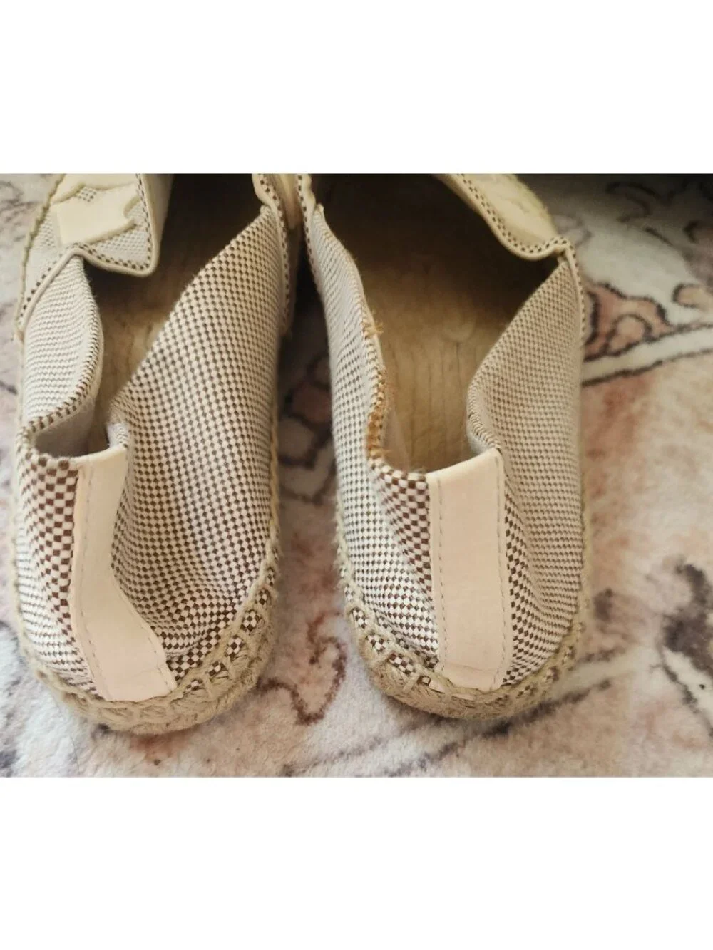Tory Burch Women's Sz. 10 Ines Espadrilles Leather/Material